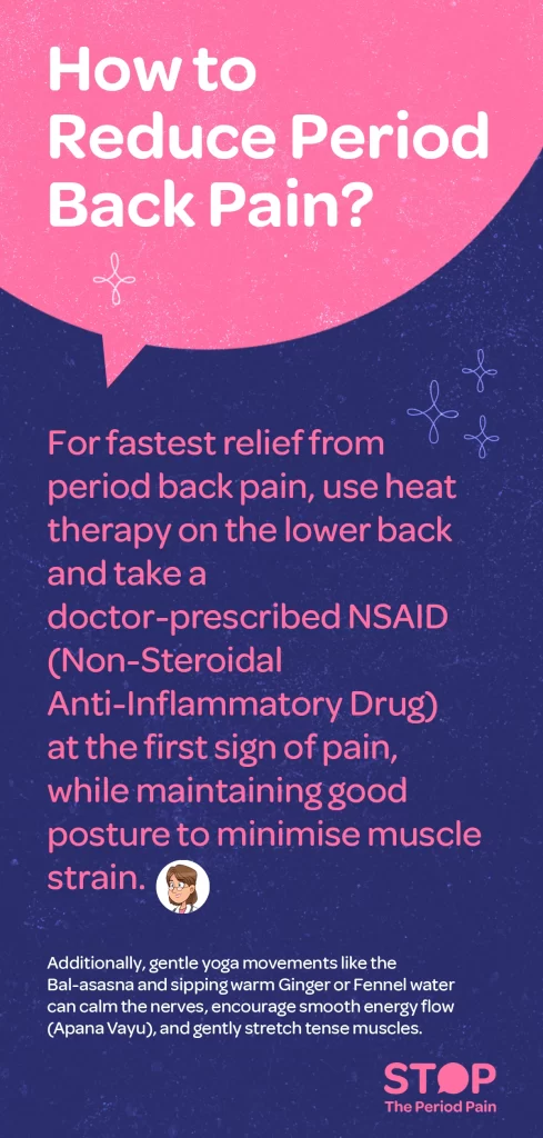 How to Reduce Period Back Pain?