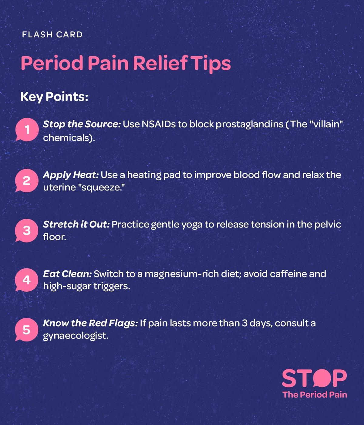Period Pain Relief Tips